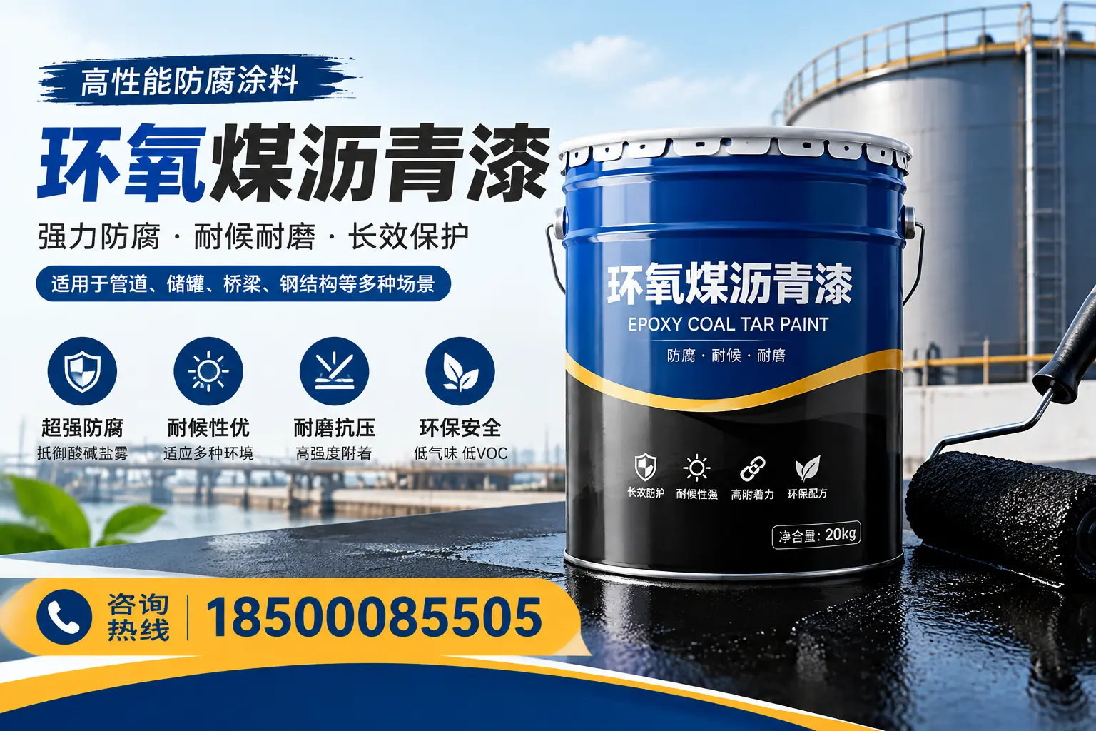 环氧煤沥青漆的施工步骤详解，金昌装修必备知识